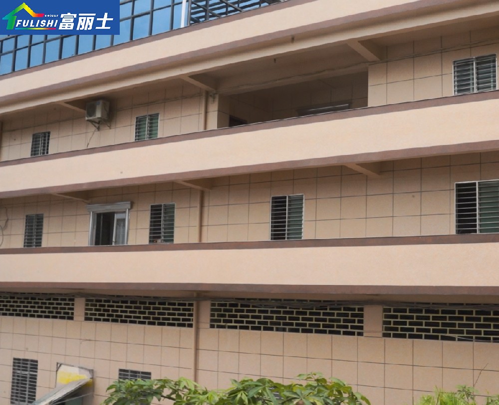 福建省泉州市厂房外墙仿石涂料(水包水)涂装工程